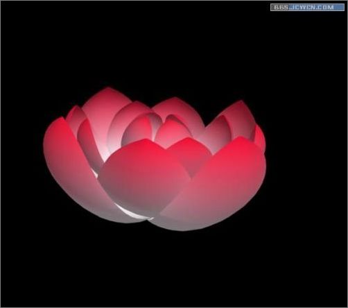 3dsmax简单快速打造荷花灯教程