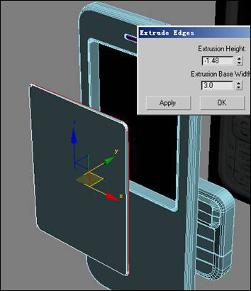 3dsmax教程:诺基亚n73建模过程