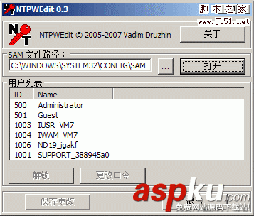 忘记密码,Win2003Server