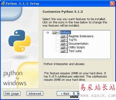 Windows XP 下载和安装Python