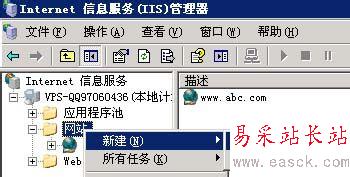 VPS怎么用IIS建立网站全过程