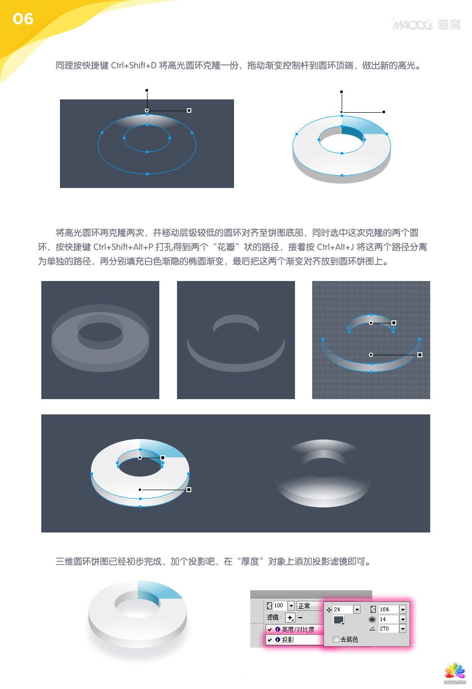 Fw绘画可调的三维饼图