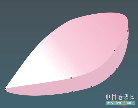 coreldraw鼠绘教程：绘制漂亮的卡通风格荷花_中国教程网