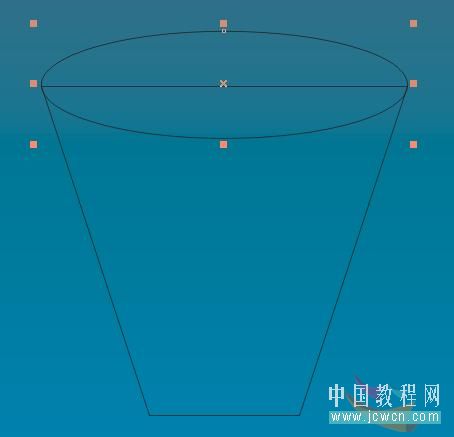 coreldraw鼠绘教程：绘制漂亮的卡通风格荷花_中国教程网