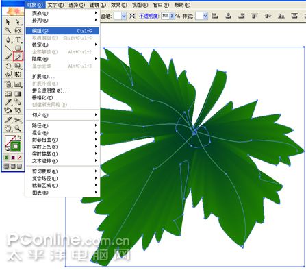 illustrator鼠绘教程：绘制精美数码葡萄插画_jcwcn.com