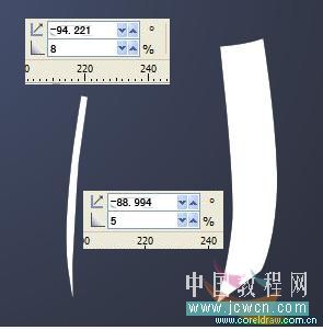 coreldraw x4鼠绘教程：绘制一只逼真的玻璃杯_中国教程网