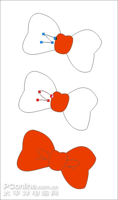 coreldraw绘制儿童节插画樱桃小丸子