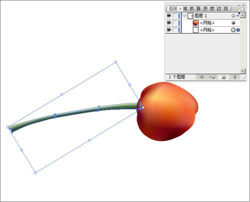 illustrator实例教程：酸甜可口的樱桃