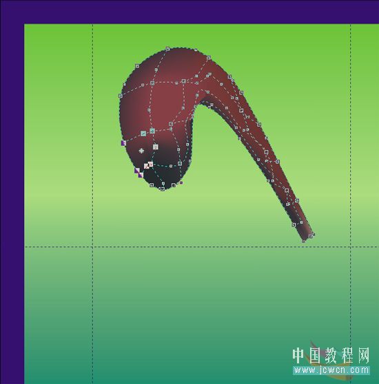 coreldraw鼠绘教程：绘制可爱卡通小狗“钱钱”_jcwcn.com