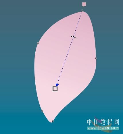 coreldraw鼠绘教程：绘制漂亮的卡通风格荷花_中国教程网