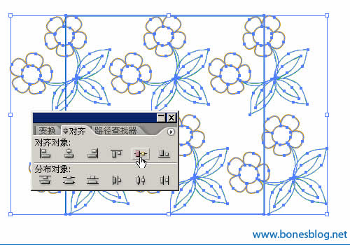 illustraotr简单方法来制作四方连续图案