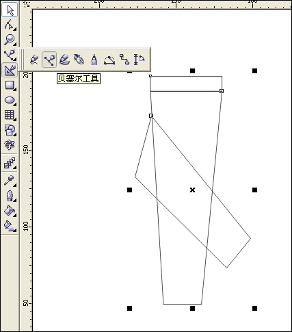 coreldraw 12六步轻松打造休闲裤