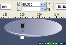 coreldraw x4鼠绘教程：绘制一只逼真的玻璃杯_中国教程网