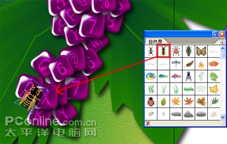 illustrator鼠绘教程：绘制精美数码葡萄插画_jcwcn.com