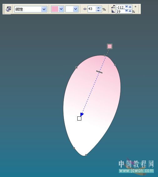 coreldraw鼠绘教程：绘制漂亮的卡通风格荷花_中国教程网