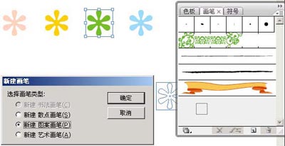 illustrator图案画笔做花边的方法和技巧_网页设计_www.jcwcn.com